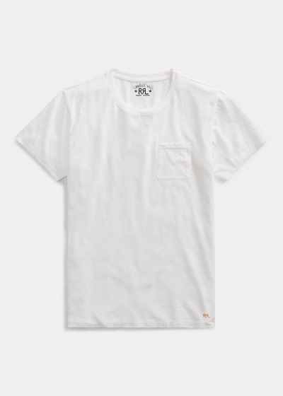 T Shirt Ralph Lauren Algodão Jersey Pocket Homem 91625-NFZM